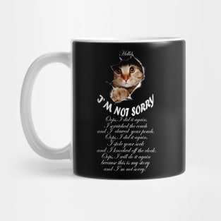 Naughty Cat Mug